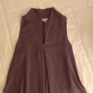 Wilfred Lavender Sleeveless Blouse || Aritzia || Small